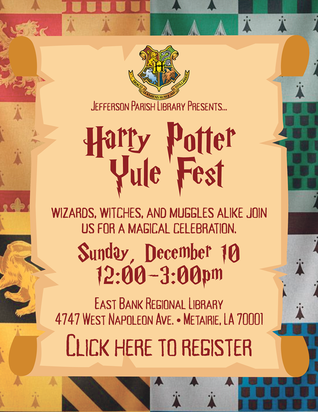 Harry Potter Yule Fest graphic