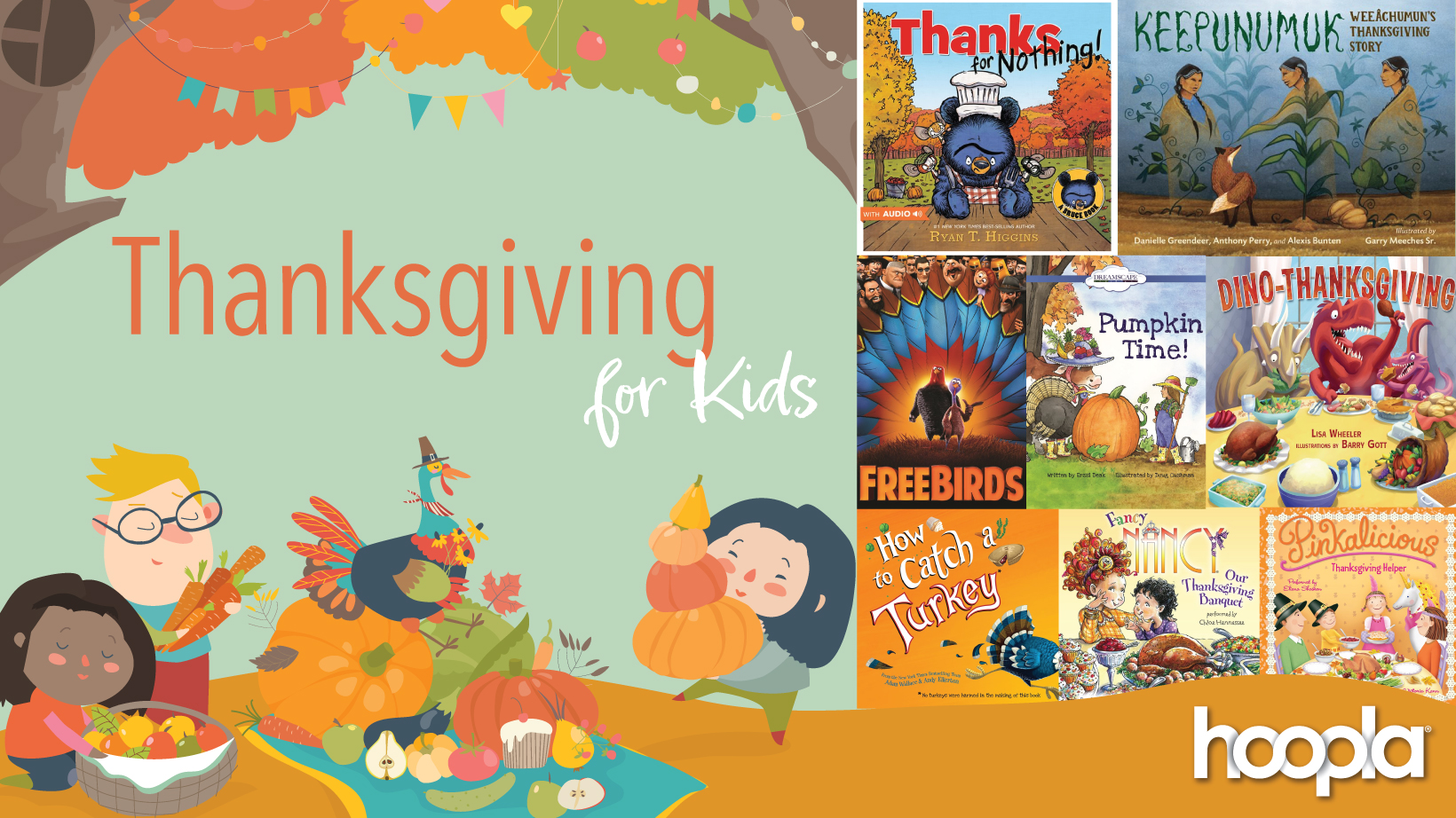 thanksgiving for kids graphic