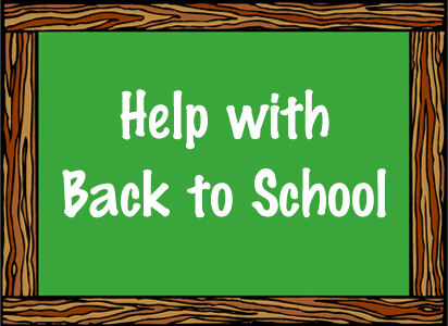 help with back to school