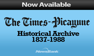 times-picayune historical archives graphic